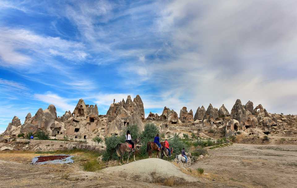 Witness the detail and artistry of the Hagia Sophia and Blue Mosque. Discover the treasured cave churches and underground villages in Cappadocia.